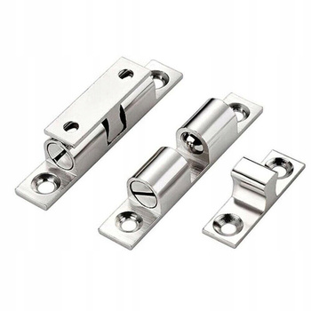 ZATRZASK DRZWIOWY / ZAMEK KULKOWY 50mm NIERDZEWNY