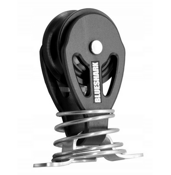 BLOCZEK REGATOWY 28mm ALUMINIOWY POJEDYNCZY STOJĄCY Blue Shark - 2100-E