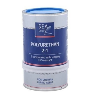 SEA-LINE FARBA POLIURETANOWA 2K BŁĘKIT 8162 750ml