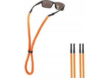 PASEK PŁYWAJĄCY DO OKULARÓW GUMKA PŁYWAJĄCA SZNUREK NEON POMARAŃCZOWY TREM