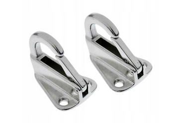 Uchwyt Karabińczyk Hak Wieszak Odbijacza 38mm Stal Nierdzewna YOUNG MARINE