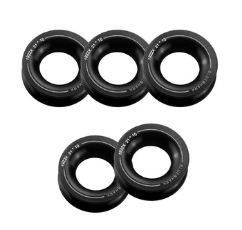 Przelotka Kipa Aluminiowa RING 50mm lina max 21mm Blue Shark - 1922X