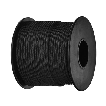 LINA PLECIONA Z RDZENIEM RPP / FI 2mm CZARNA