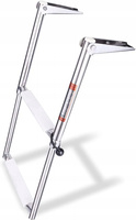 JACHTOWA DRABINKA TELESKOPOWA 2-STOPNIE / Stal A4