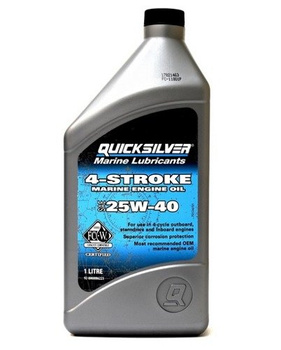 OLEJ QUICKSILVER 4-SUW 25W-40 92-8M0086223 1 L