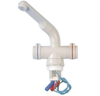 KRAN JACHTOWY PODWÓJNY Z WŁĄCZNIKIEM 178/4100-20