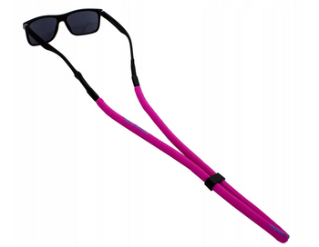 PASEK PŁYWAJĄCY DO OKULARÓW GUMKA PŁYWAJĄCA SZNUREK NEON RÓŻOWY TREM ITALY