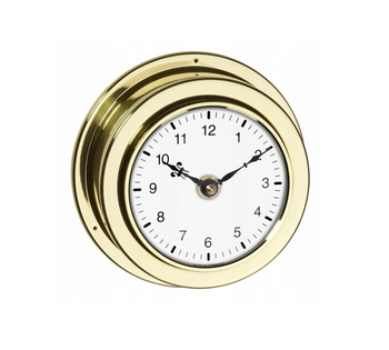 ZEGAR MOSIĘŻNY JACHTOWY KABINOWY TFA MARITIM 140mm MADE IN GERMANY