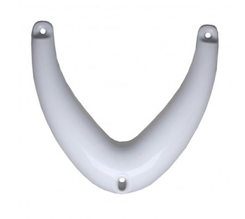 DZIOBOWY ODBIJACZ JACHTOWY DUŻY 11X105CM BIAŁY MAJONI