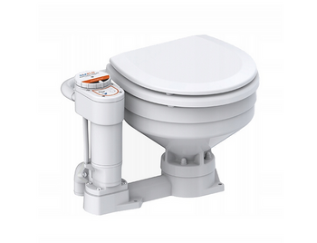 TOALETA JACHTOWA ELEKTRYCZNA MORSKA 12V Z MACERATOREM SEAFLO SFMTE1-02