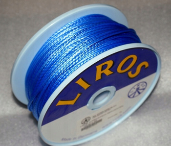 Lina 100% DYNEEMA LIROS D-Pro 3mm Fałowa / BLUE