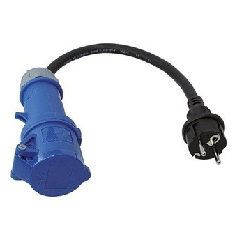 ADAPTER GNIAZDO CEE PORTOWE - WTYCZKA 230 V EC34