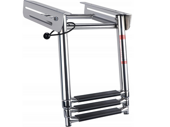 JACHTOWA DRABINKA KASETOWA 3 STOPNIE W KASECIE NIERDZEWNA SEAFLO SFLD-03-03