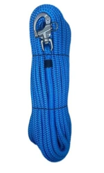 LINA FAŁOWA FAŁ ZE SNAPSZEKLĄ POLIESTER 32m FI 10mm LANEX HURRICANE - BLUE