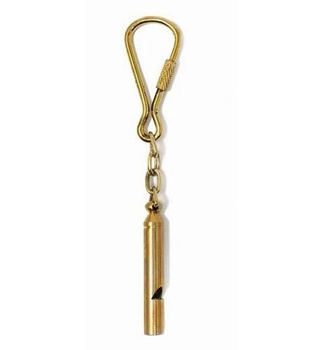 BRELOK DO KLUCZY - MOSIĘZNY GWIZDEK  90005