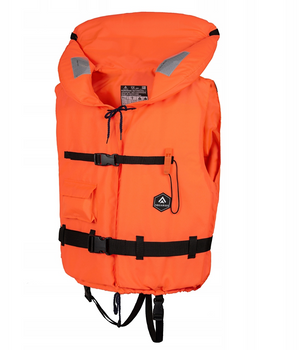 KAMIZELKA RATUNKOWA AQUARIUS KAPOK r. XL 70-90KG 100N CERTYFIKAT CE ISO PRS