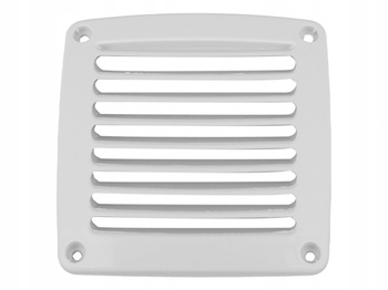 KRATKA WENTYLACYJNA DO JACHTU / BIAŁA 92 x 92mm