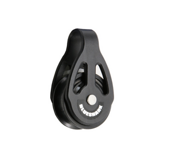 BLOCZEK REGATOWY ŁOŻYSKOWANY 28mm ALUMINIOWY POJEDYNCZY Blue Shark -  2100-B