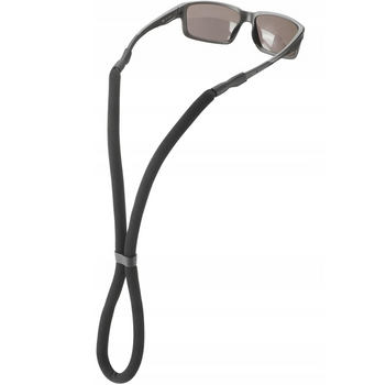 PASEK PŁYWAJĄCY DO OKULARÓW GUMKA PŁYWAJĄCA SZNUREK - CZARNY TREM ITALY