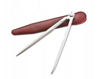 CYRKIEL NAWIGACYJNY PRZENOŚNY PROSTY 180mm + Etui TREM ITALY L3118281