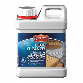 ODSZARZACZ I NEUTRALIZATOR DO DREWNA - OWATROL 1L MARINE DECK CLEANER