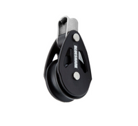 BLOCZEK REGATOWY ŁOŻYSKOWANY 28mm ALUMINIOWY POJEDYNCZY Blue Shark -  2100