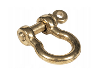 SZEKLA MOSIĘŻNA OMEGA 4mm MAŁA DO BRANSOLETKI FORESTI&SUARDI MADE IN ITALY