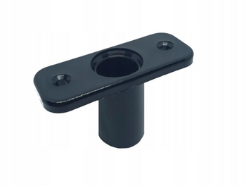 GNIAZDO DO DULKI Z PVC 18mm czarne