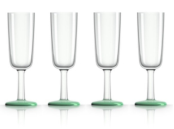 KIELISZKI PALM 180ml - ZESTAW 4 SZT. PM843S ZIELEŃ