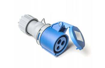 WTYKA WTYCZKA PORTOWA KEMPINGOWA ŻEŃSKA CEE 230V 16A EC22 IP44 CE