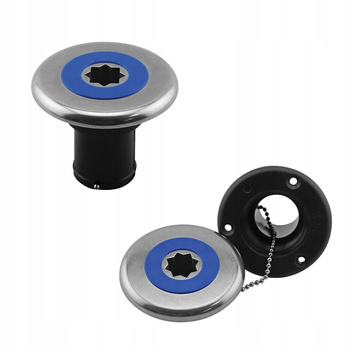 WLEW DO WODY 38mm ZAMYKANY NA KORBĘ KABESTANU