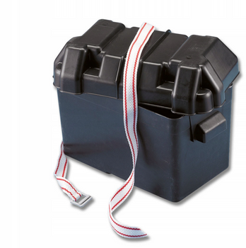 Skrzynka Obudowa Pojemnik na Akumulator do 110Ah 360x180xH240 TREM ITALY