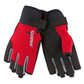RĘKAWICZKI ŻEGLARSKIE SZOTOWE MUSTO ESSENTIAL 80102 169 S/F RED