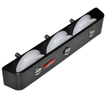 BLOK POKŁADOWY KIERUNKOWY 3 ROLKOWY ANODOWANY PEM-1043