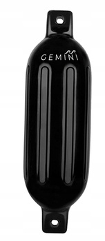 ODBIJACZ JACHTOWY BURTOWY 40CM CZARNY 80E01A