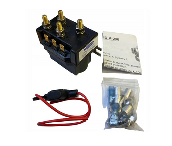 PRZEKAŹNIK STYCZNIK SOLENOID DO WINDY KOTWICZNEJ 200A 12V K-200