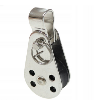 BLOK / BLOCZEK NIERDZEWNY ŻEGLARSKI 25mm Z SZEKLĄ - YOUNG MARINE