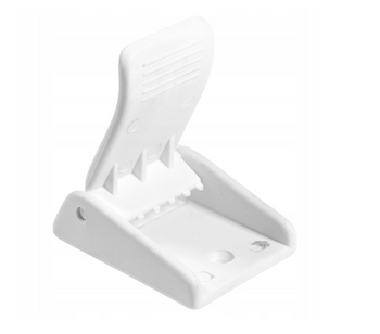 KLAMRA ZAPINKA DO TAŚMY 25mm BIAŁA - NUOVA RADE