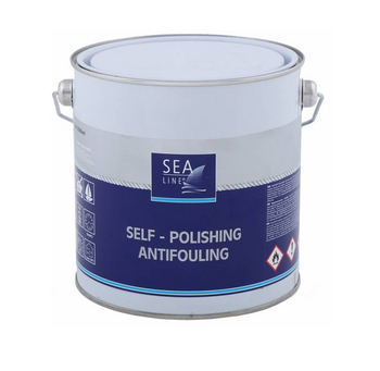 FARBA ANTYPOROSTOWA SEA-LINE SELF-POLISH CZARNA 2,5L SAMOPOLERUJĄCA SEALINE