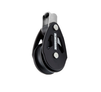 BLOCZEK REGATOWY ŁOŻYSKOWANY 28mm ALUMINIOWY POJEDYNCZY Blue Shark -  2100