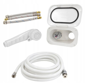 POJEMNIK PRYSZNICOWY Z MIESZACZEM I SŁUCHAWKĄ 5M  196410