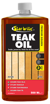 STAR BRITE PREMIUM GOLDEN TEAK OIL 500ml 85116