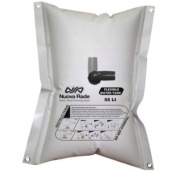 ELASTYCZNY ZBIORNIK DO WODY 120L PROSTOKĄT MIĘKKI 31324