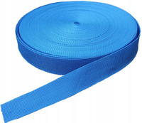 TAŚMA RELINGOWA / KOTWICZNA - PAS BALASTOWE 40mm NIEBIESKA