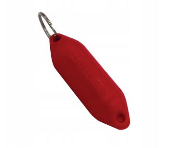 Pływający Brelok do Kluczy ODBIJACZ CYLINDRYCZNY firmy OCEAN - CZERWONY