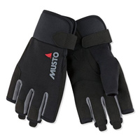RĘKAWICZKI ŻEGLARSKIE SZOTOWE MUSTO ESSENTIAL 80102 991 S/F BLACK
