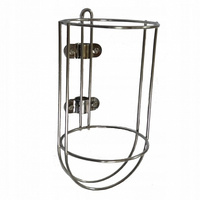 KOSZ DO ODBIJACZA fi 200mm NIERDZEWNY z uchwytami