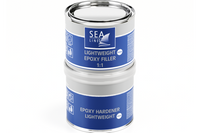 SEA-LINE SZPACHLÓWKA EPOKSYDOWA LEKKA 1:1 new 0,75L
