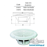 GŁOŚNIKI stereo 80W wodoodporne