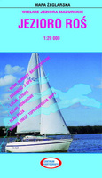 MAPA laminowana - JEZIORO ROŚ